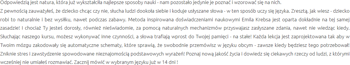 Efektywna Metoda Nauki Daleszyce